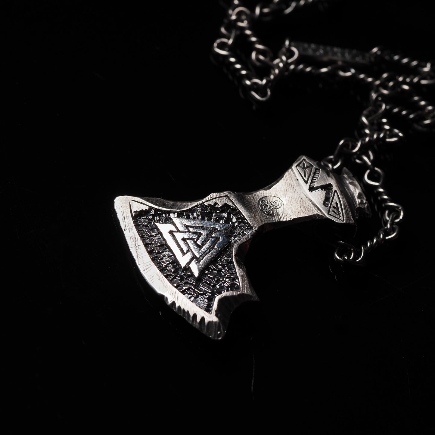Viking Axe Necklace - Power and Beauty of the Storm Breaker