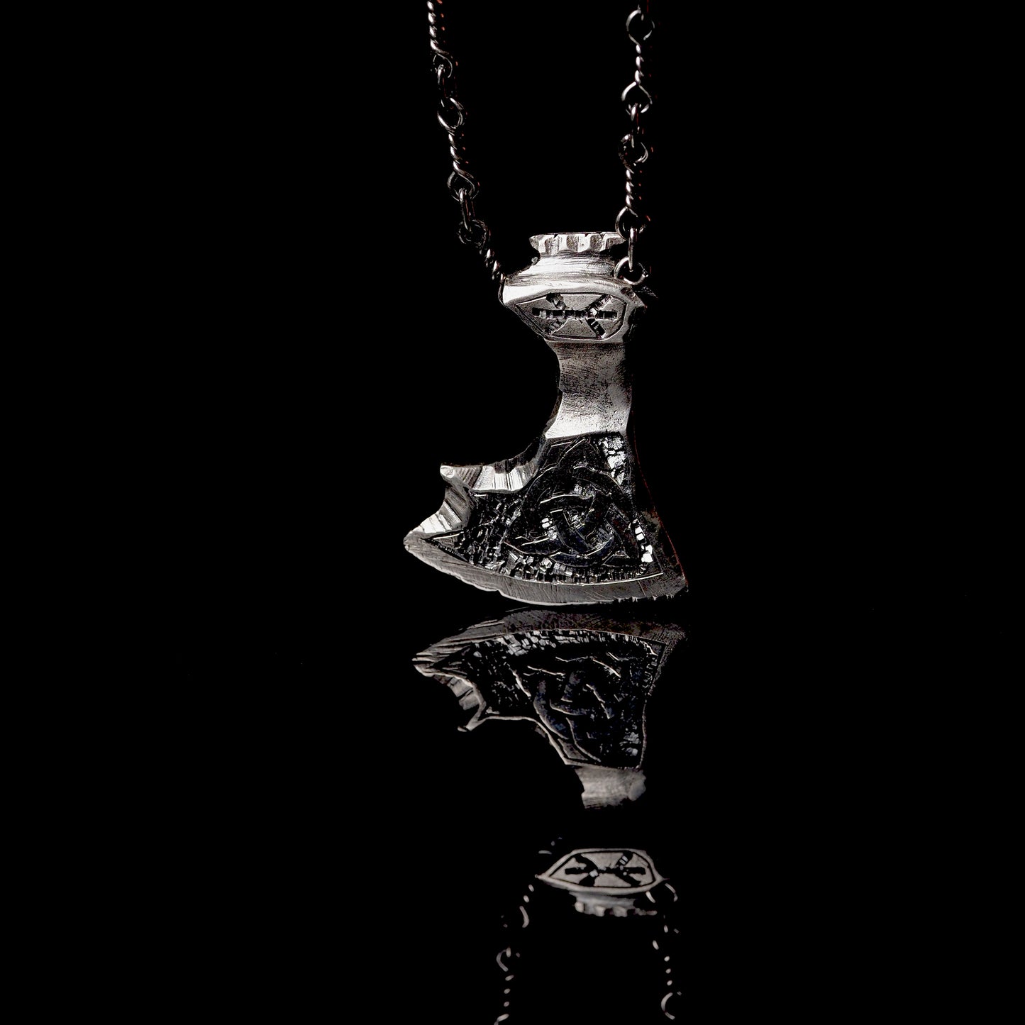 Viking Axe Necklace - Power and Beauty of the Storm Breaker