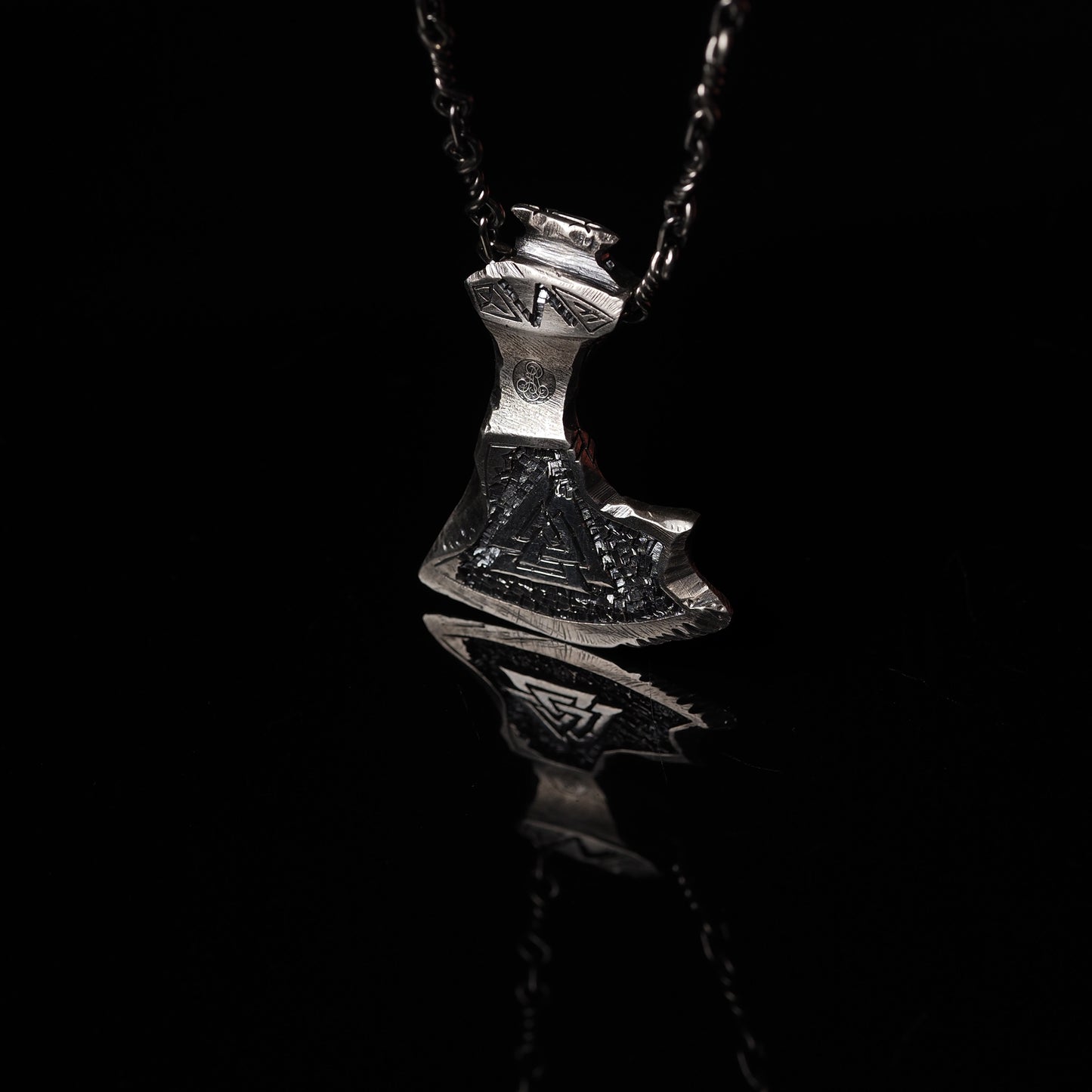 Viking Axe Necklace - Power and Beauty of the Storm Breaker