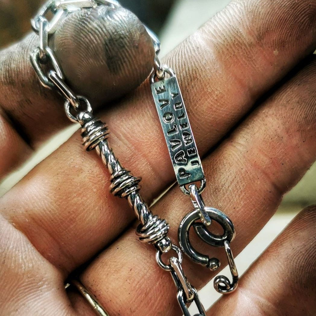 Lucky Knot Anchor Weave Bracelet with Unique Six Clasp - Symbolizes Good Fortune