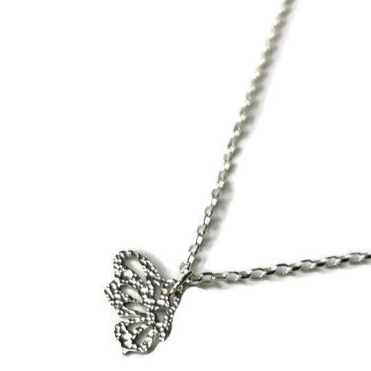 Delicate Handmade Butterfly Wing Necklace: Simple, Elegant, and Unique