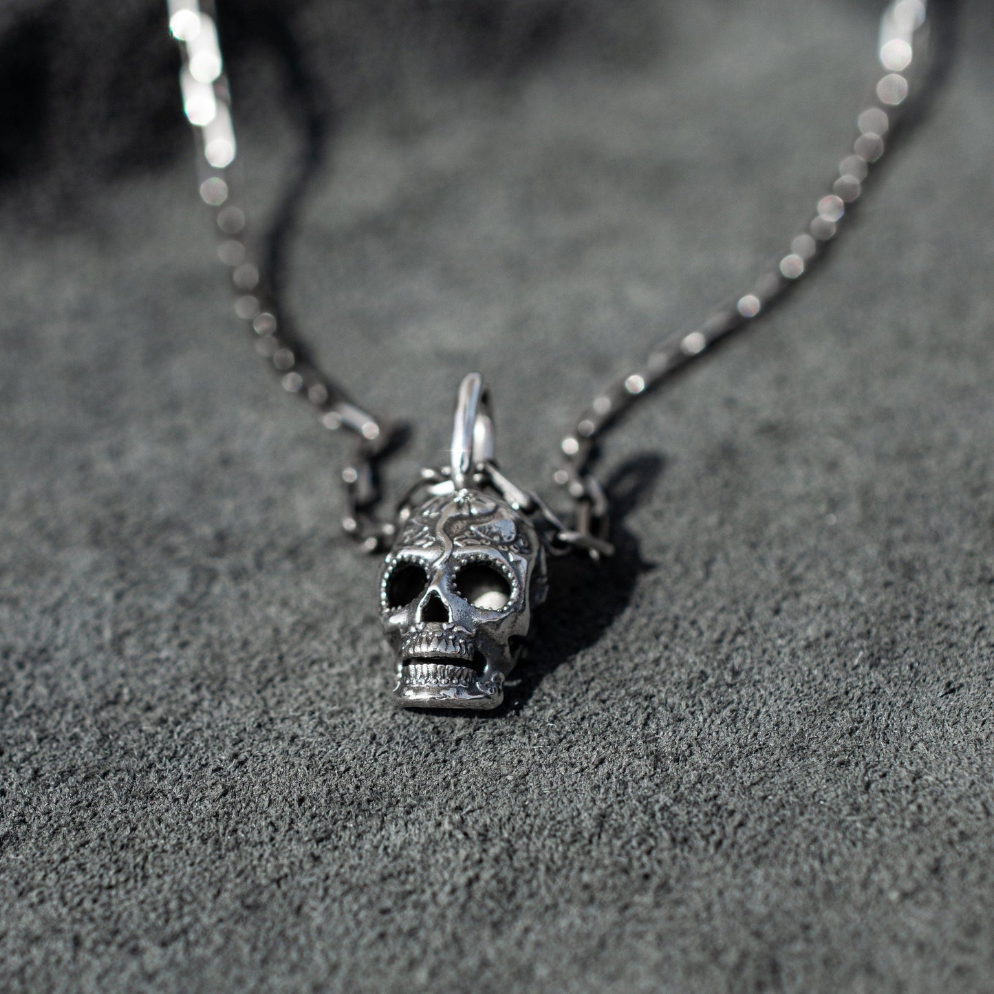 Day of the Dead Calavera Sugar Skull Necklace