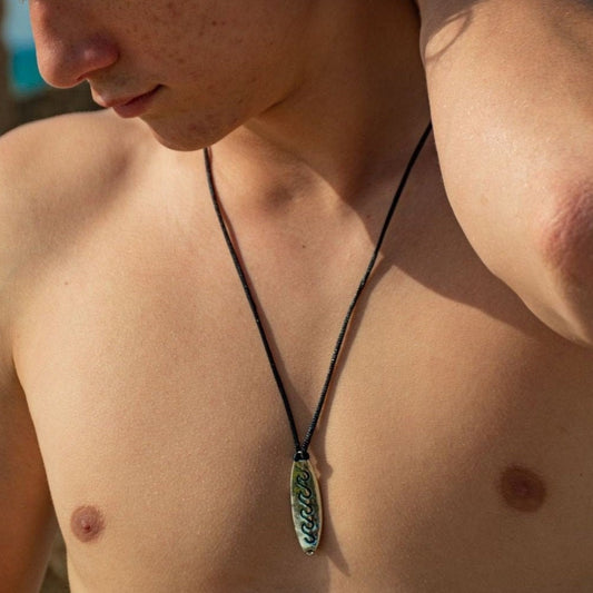 Silver Surfboard Necklace - Perfect Gift for Surf Enthusiasts