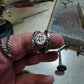 Treasure Hunt-Inspired Pirate Ring with Antique Coin Centerpiece
