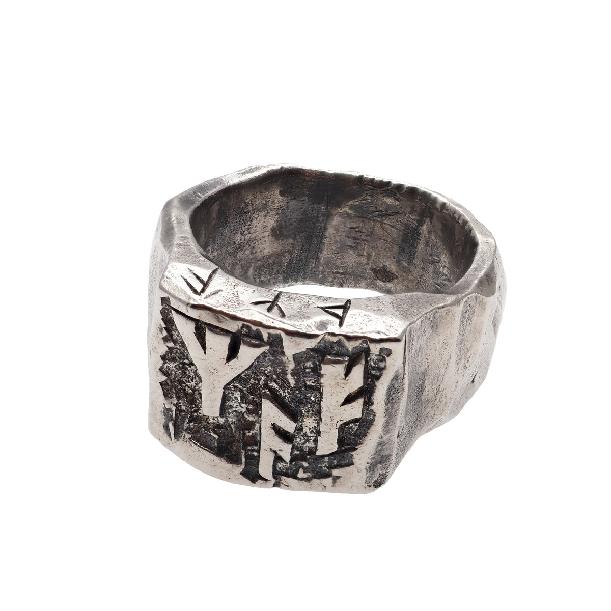 Stone Runes Rings Celtic Sterling Silver Rune Stone Ring – Pavlove Jewelry